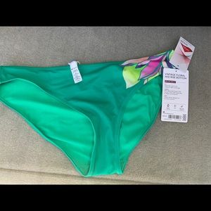 Athleta vintage floral bikini bottoms